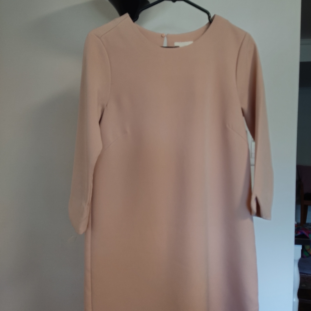Pink shift dress H&M size 8